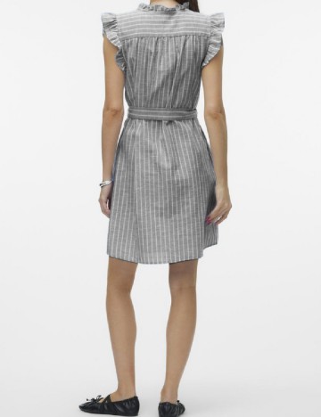 Rochie scurta Vero Moda, gri