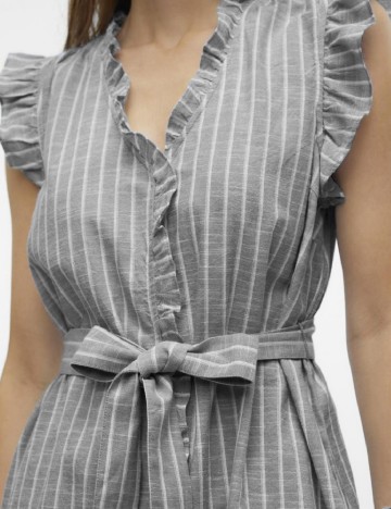 Rochie scurta Vero Moda, gri