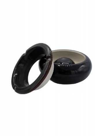 Scrumiera OutletMag, negru