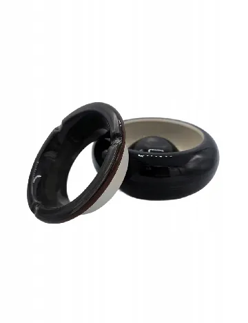 Scrumiera OutletMag, negru