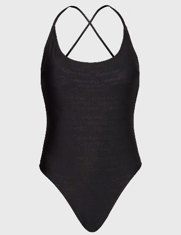 Costum de baie Calvin Klein, negru