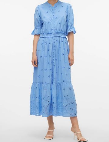 Rochie medie Vero Moda, albastru