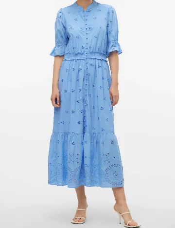 Rochie medie Vero Moda, albastru