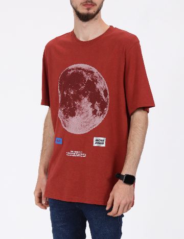 Tricou Jack&Jones, caramiziu