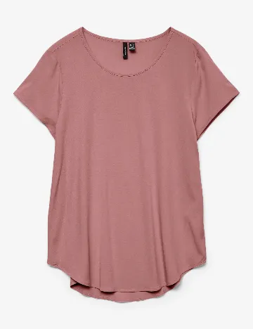 Tricou Vero Moda, roz pudra