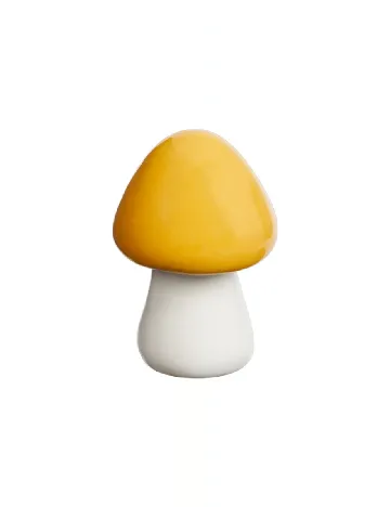 Figurina ornamentala OutletMag, galben