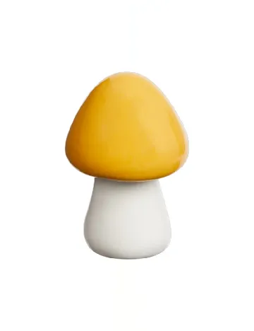 Figurina ornamentala OutletMag, galben