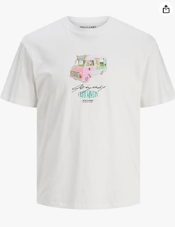 Tricou Jack&Jones, alb