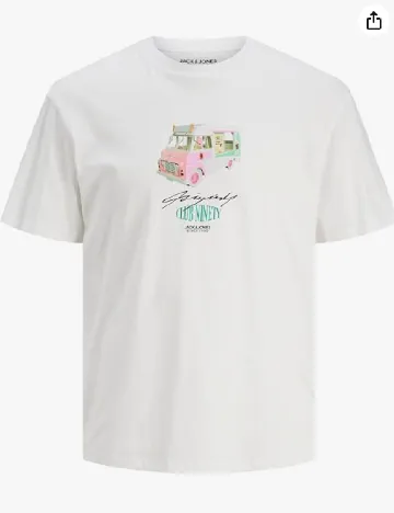 Tricou Jack&Jones, alb