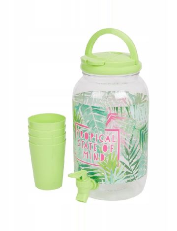 Dozator limonada OutletMag, verde