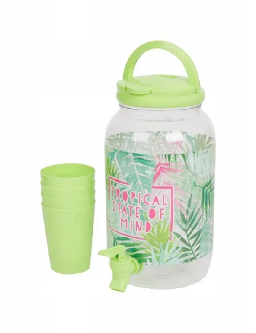 Dozator limonada OutletMag, verde