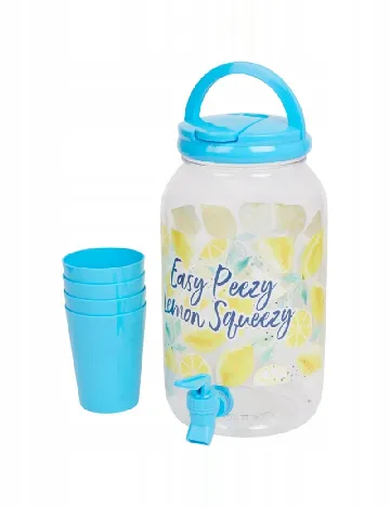 Dozator limonada OutletMag, albastru