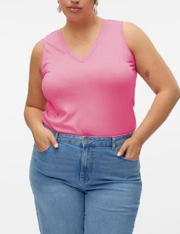 Maiou Vero Moda Curve, roz