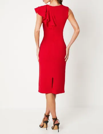 Rochie medie Coast, rosu