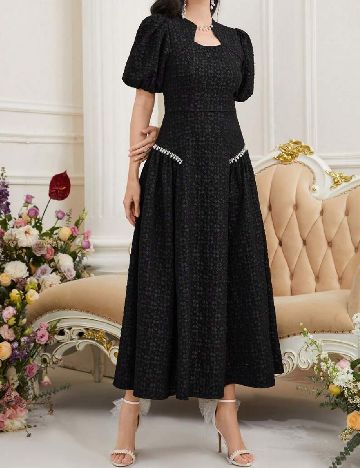 Rochie medie SHEIN, negru