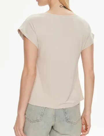 Tricou Vero Moda, crem