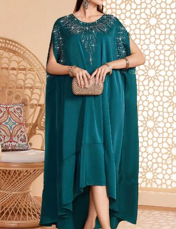 Rochie lunga SHEIN, verde