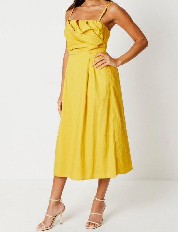 Rochie medie Coast, galben