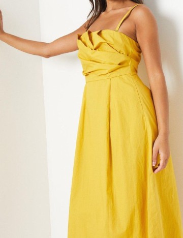 Rochie medie Coast, galben
