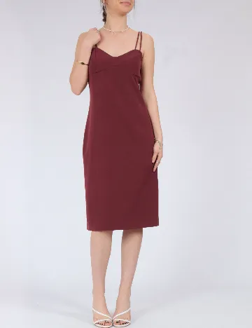 Rochie scurta Only, visiniu