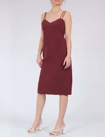 Rochie scurta Only, visiniu