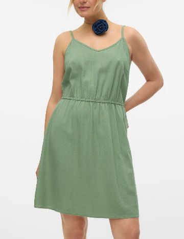 Rochie scurta Vero Moda, verde