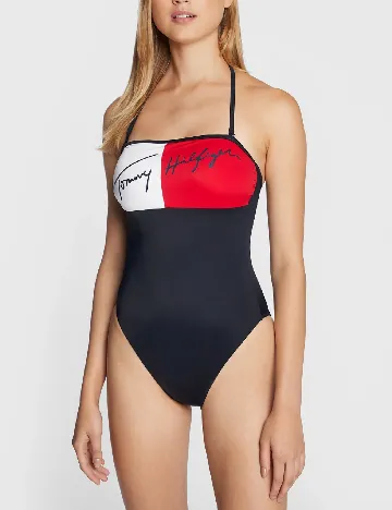 Costum de baie Tommy Hilfiger, bleumarin
