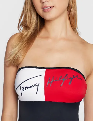 Costum de baie Tommy Hilfiger, bleumarin