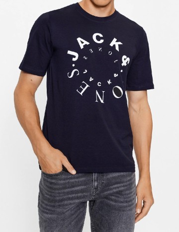 Tricou Jack&Jones, bleumarin