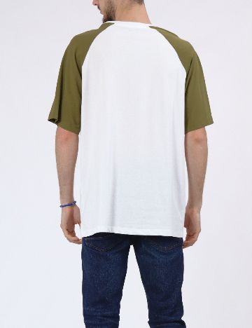 Tricou Jack&Jones, alb/verde