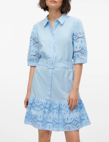 Rochie scurta Vero Moda, albastru