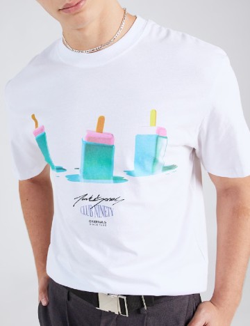 Tricou Jack&Jones, alb