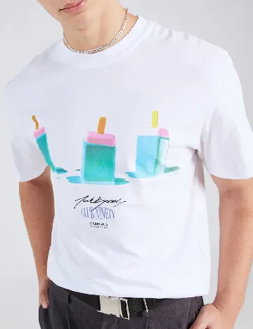 Tricou Jack&Jones, alb