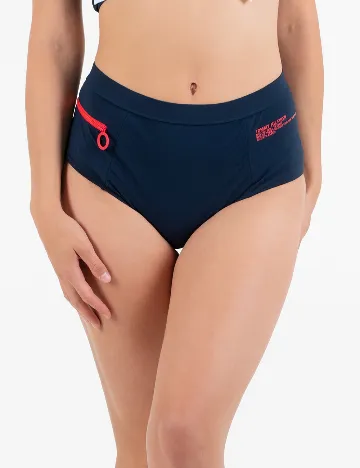 Chilot de baie Tommy Hilfiger, bleumarin
