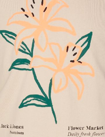 Tricou Jack&Jones, bej