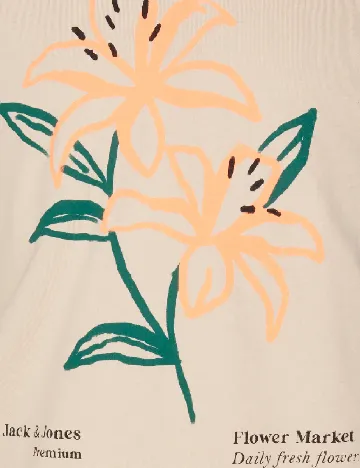 Tricou Jack&Jones, bej