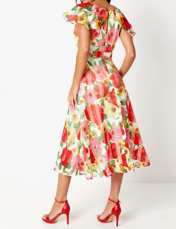 Rochie medie Coast, floral print