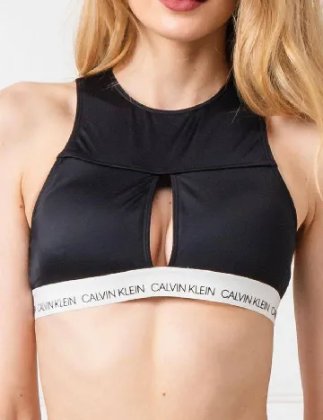 Bustiera de baie Calvin Klein, negru