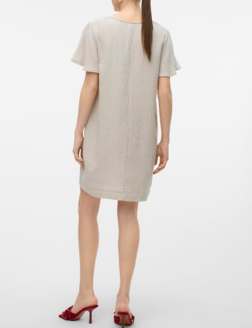 Rochie scurta Vero Moda, crem