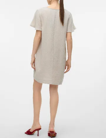 Rochie scurta Vero Moda, crem