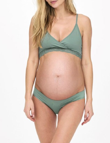 Sutien Only Maternity, verde