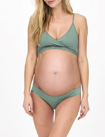 Sutien Only Maternity, verde