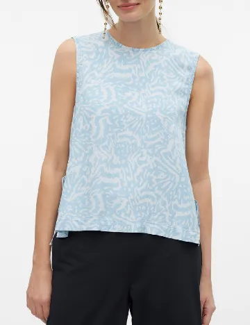 Maiou Vero Moda, albastru