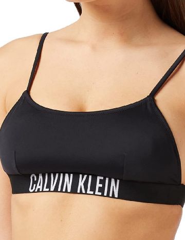 Bustiera de baie Calvin Klein, negru
