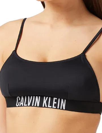 Bustiera de baie Calvin Klein, negru