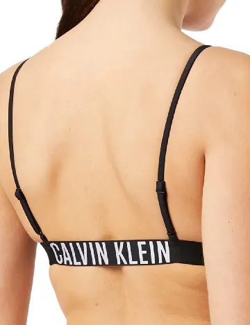 Bustiera de baie Calvin Klein, negru