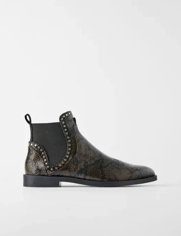 Botine Zara, animal print Animal print