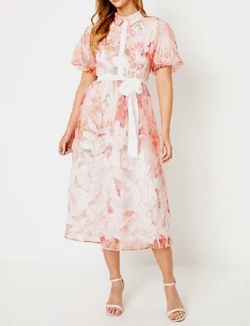 Rochie medie Coast, floral print