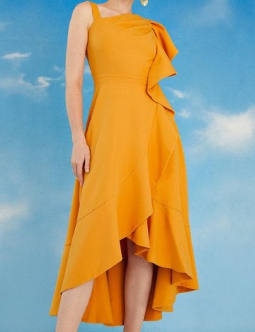 Rochie medie Coast, galben