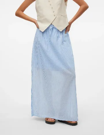 Fusta Vero Moda, albastru